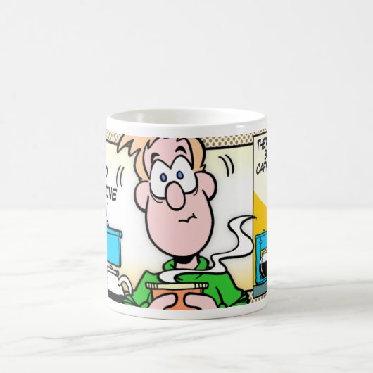 マイカフェイン系 コーヒーマグカップ (中央)