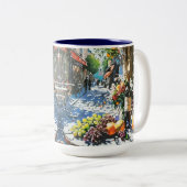 マイカフェ ツートーンマグカップ (正面右)