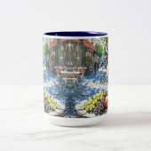 マイカフェ ツートーンマグカップ (中央)