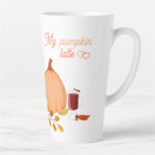 マイカボチャラテ – 大きな感謝祭ラテマグ カフェラテマグ (右)