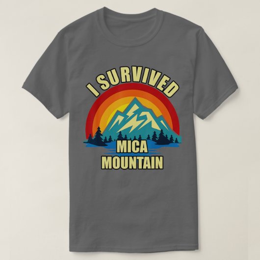 マイカマウンテンハイキングマウンテン登山 Tシャツ (デザイン正面)