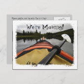 マイカヤックから見る;住所の変更 案内ポストカード (正面/裏面)