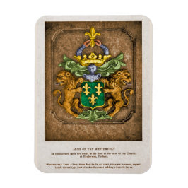 マイカラー版オランダヴァンウェスターベルトアームズ マグネット