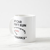 マイカー コーヒーマグカップ (正面左)