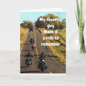 **マイガお気に入りのイ** 「楽しむ誕生日」カード カード (正面)