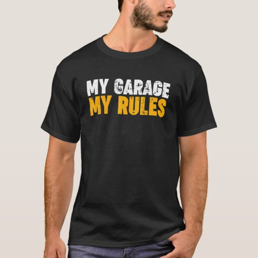 マイガレージのルール Tシャツ (正面)