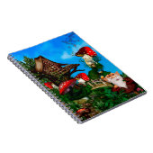 マイガーデンファンタジーアートの格言 ノートブック (右側)