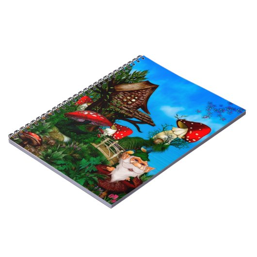 マイガーデンファンタジーアートの格言 ノートブック (左側)