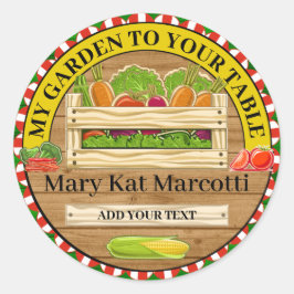 マイガーデンファームから ラウンドシール