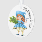 マイキッチンウィッチ オーナメント (正面)