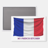 マイキッチンフランスのマグネット マグネット (正面/裏面)