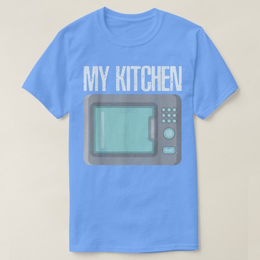 マイキッチンマイクロ波料理 Tシャツ (デザイン正面)
