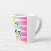 マイキッチン カフェラテマグ (右アングル)