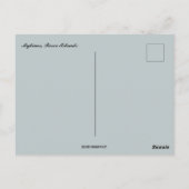 マイキネス・ファロー諸島はがき ポストカード (裏面)