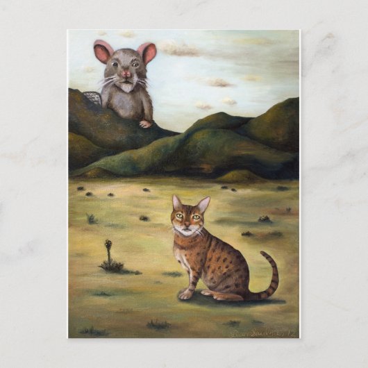 マイキャッツ・ワースト悪夢 ポストカード (正面)