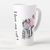 マイキャットが好きなラテマグ カフェラテマグ (右アングル)