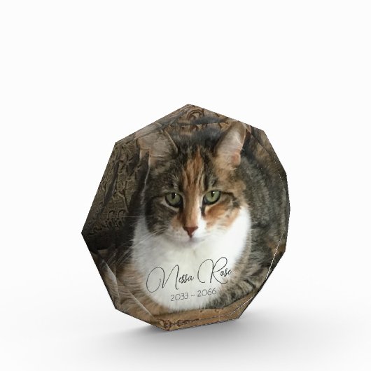 マイキャットフォトメモリアル フォトブロック (左)