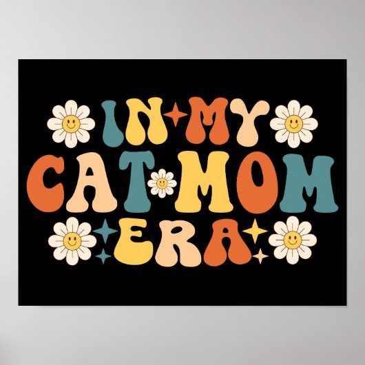 マイキャットマムエラレトロGroovy ポスター (正面)