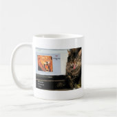 マイキャット勉強MIT コーヒーマグカップ (左)