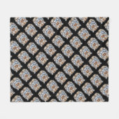 マイキャット演技アップタイガースタイルエナジー フリースブランケット (正面(横))