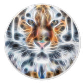 マイキャット演技アップタイガーポートレートエネルギー セラミックノブ (正面)