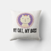 マイキャット、マイボス クッション (裏面)