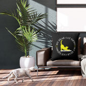 マイキャッ親愛トギズモおもしろいキュイクールエローブラックペット クッション