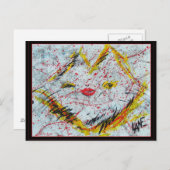 マイギャラリーのロゴのはがきを印刷する ポストカード (正面/裏面)