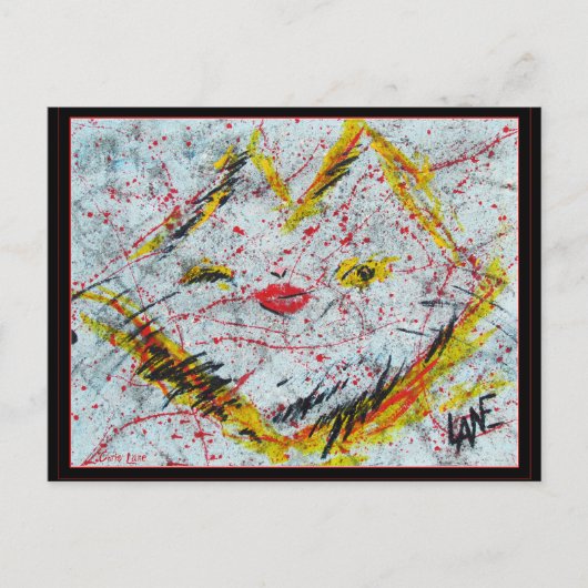 マイギャラリーのロゴのはがきを印刷する ポストカード (正面)