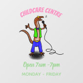 マイクおもしろいガで歌うトカゲ ウィンドウサイン (シート)