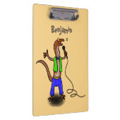 マイクおもしろいガで歌うトカゲ クリップボード (右)