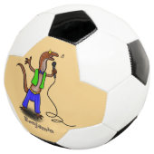 マイクおもしろいガで歌うトカゲ サッカーボール (3/4)