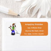 マイクおもしろいガで歌うトカゲ ラベル (インサイチュ)