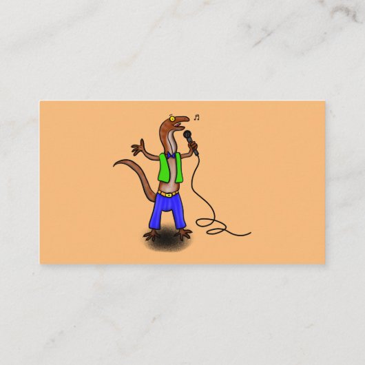 マイクおもしろいガで歌うトカゲ 名刺 (裏面)