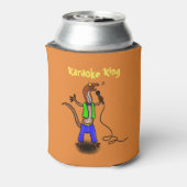 マイクおもしろいガ付きトカゲ 缶クーラー (缶裏面)