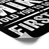 マイクおもしろいミームもし最初は成功しない試み ポスター (角)