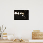 マイクとスポットライト ポスター (キッチン)