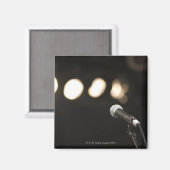 マイクとスポットライト マグネット (正面/裏面)