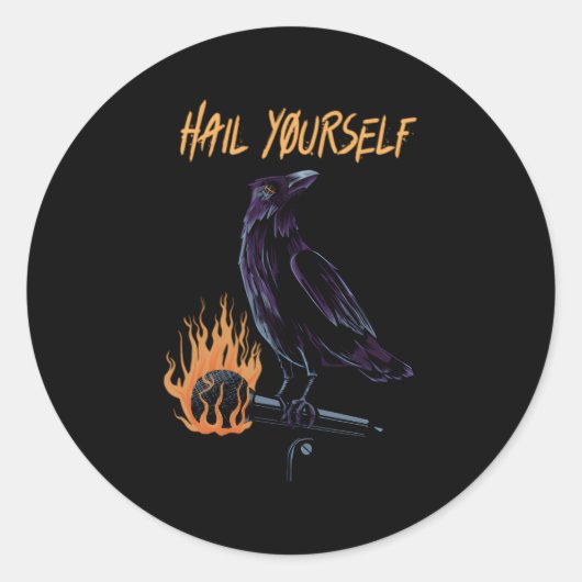 マイクに最後のポッドキャストを離れ迎える ラウンドシール (正面)