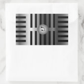 マイクのシール 長方形シール (バッグ)