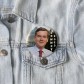 マイクのベネット2020年のPortait 缶バッジ (インサイチュ)