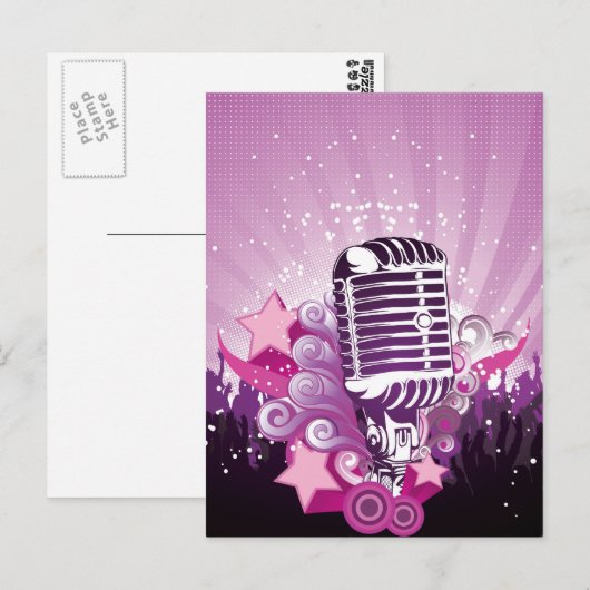 マイクのルアー ポストカード (正面/裏面)