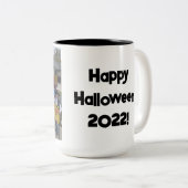 マイクの家族ハロウィンマグ ツートーンマグカップ (正面右)