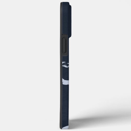 マイクをフード付きスウェットシャツに押し付ける男 Case-Mate iPhoneケース (裏面 / 右)