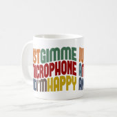 マイクを取り出す コーヒーマグカップ (正面左)