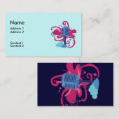 マイクアート爆破名刺 名刺 (正面/裏面)