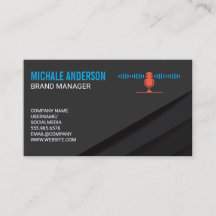 マイクオーディオ信号のロゴ