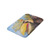 マイククウィン著"ノックノック鳥"の芸術 バスマット (アングル)