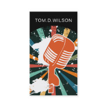 マイクシンガー音楽名刺