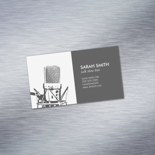 マイクシンガー マグネット名刺 (インサイチュ)